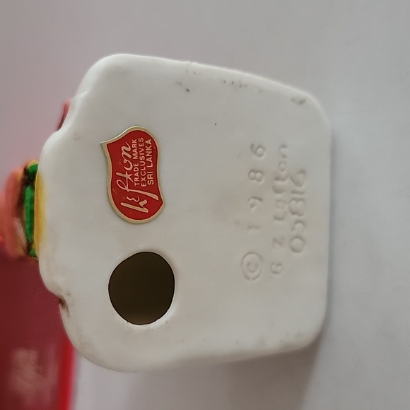 Vintage 1986 lefton Collectibles Porcelain House Church ornament - Picture 6 of 7